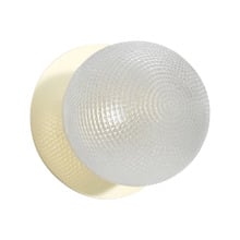 Lassie Diamond Cut Glass Cool White LED Outdoor Wall Light